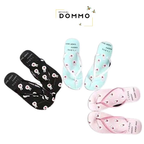 [LOKAL] DOMMO - D5019 HARGA SPECIAL Sandal Jelly KELINCI cute