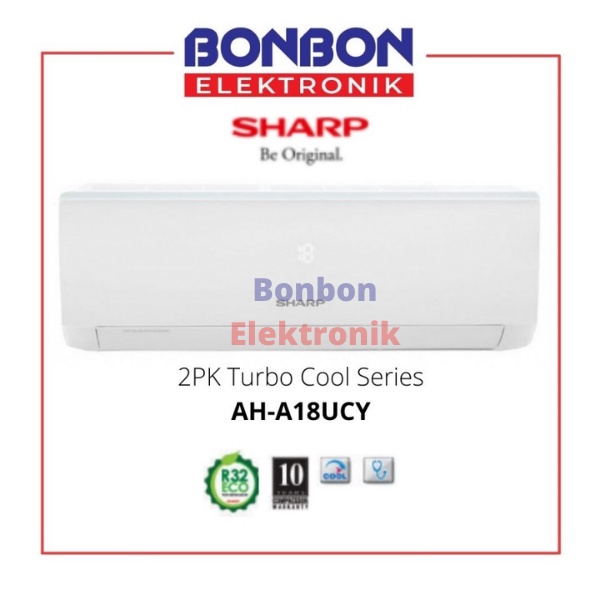 Sharp AC 2PK AH-A18UCY / 2 PK AHA18UCY Turbo Cool Series