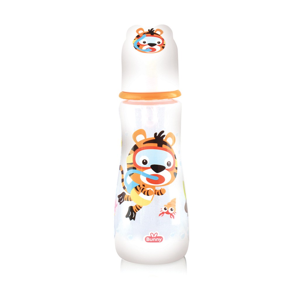 Botol Susu Bayi - Bunny Gigl Bottle Botol Susu With Printed Hood 250 ML