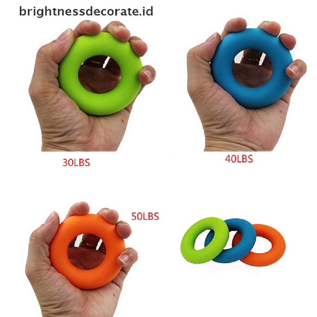 (Birth) Ring Karet Alat Latihan Kekuatan Genggaman Tangan Untuk Gym / Otot Power Training (Id)