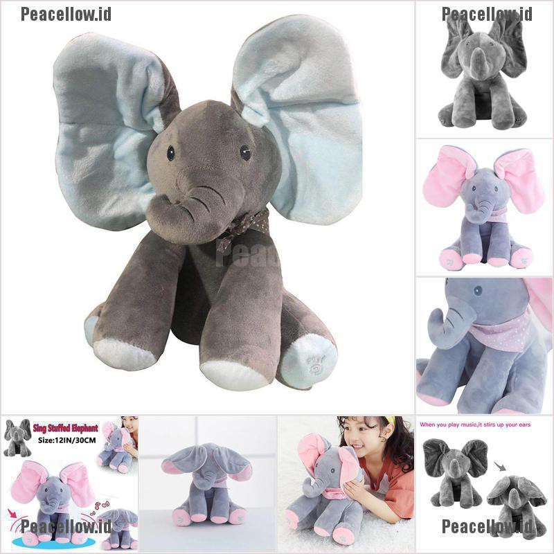 singing stuffed elephant