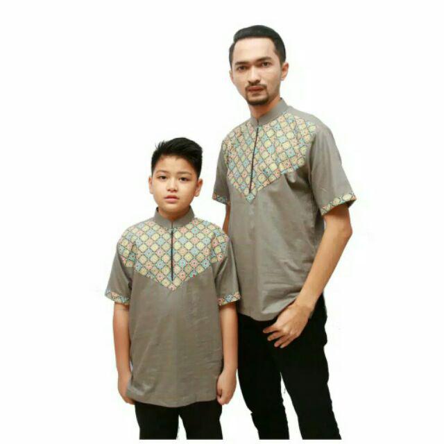 Koko Batik Couple Ayah Anak - Kobasha Series