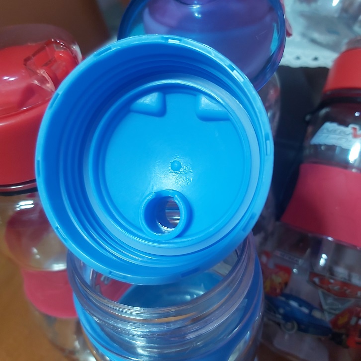 Botol Minum Anak Karakter Motif Kartun Lucu Imut 400 600 ML - Botol Minum Anak Sekolah TK SD Karakter Lucu