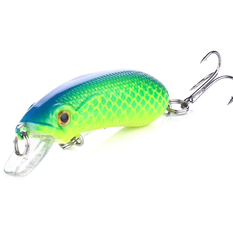 HENGJIA 1Pcs Umpan Crankbait Pancing Swimbait 5cm 6.7g Bass Bait Fishing Lure Ikan Outdoor Tackle