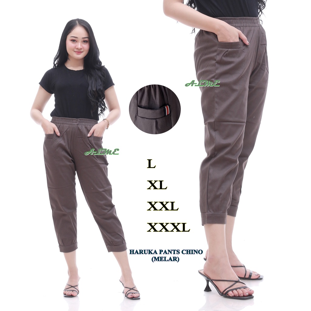 HARUKA PANTS CELANA KOREA CELANA WANITA TERBARU