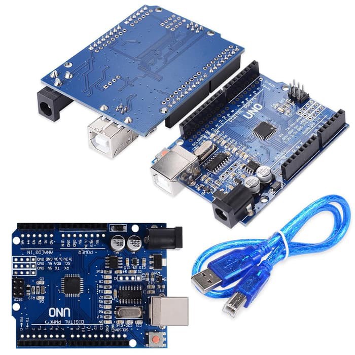 UNO R3 SMD CH340 ATMEGA328P COMPATIBLE BOARD + USB CABLE