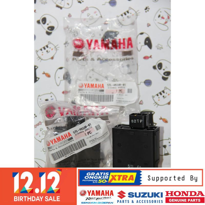 DIJAMIN ASLI CDI YAMAHA MIO JUPITER Z VEGA R NEW NOUVO Z ORIGINAL BERKUALITAS