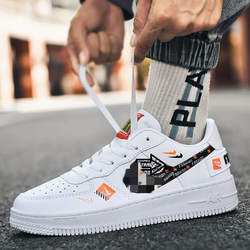 Sepatu Nike Air Force 1 One Full Putih Full White Sepatu Sneakers Wanita-5