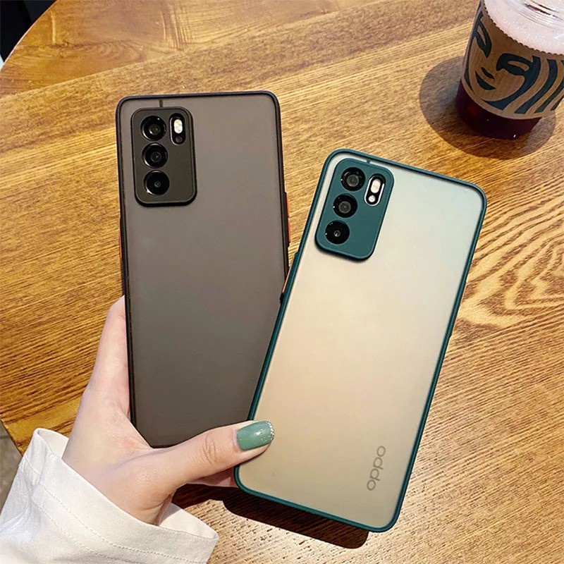 CASE MATTE OPPO RENO 6 PRO TRANSPARAN FUZE MACARON MY CHOICE - FA