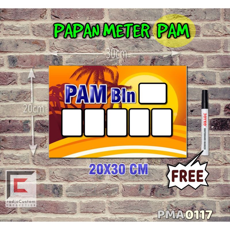 

RadjaCustom Papan Meter Listrik PLN PAM motif Unik - Floral 17