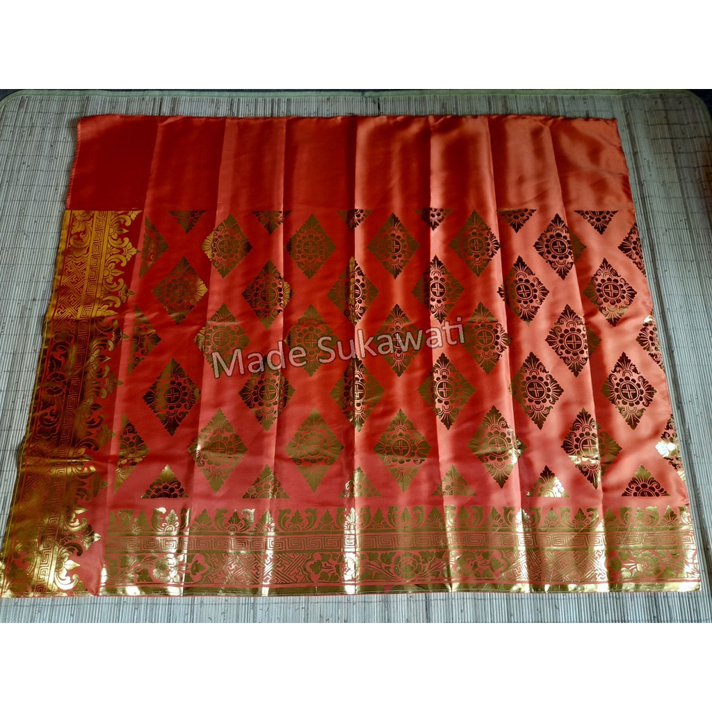 Lembaran Kain prada emas Satin pakaian tari bali