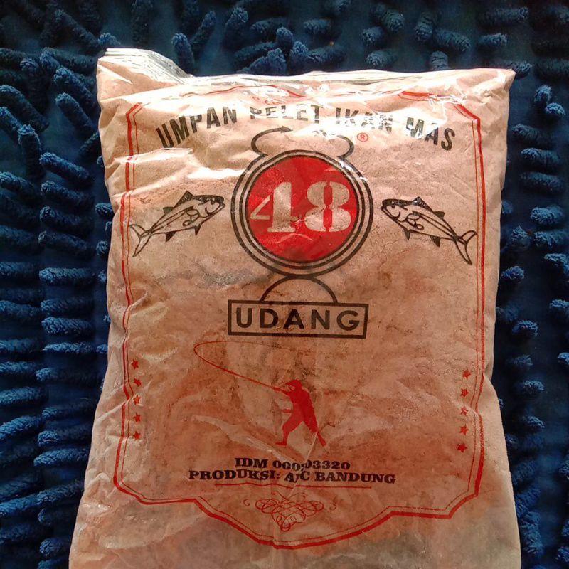 umpan pelet ikan mas 48 (udang)