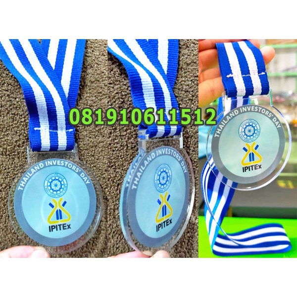 MEDALI AKRILIK CUSTOM / PRINT UV / MEDALI WISUDA / MEDALI KEJUARAAN / MEDALI PERPISAHAN