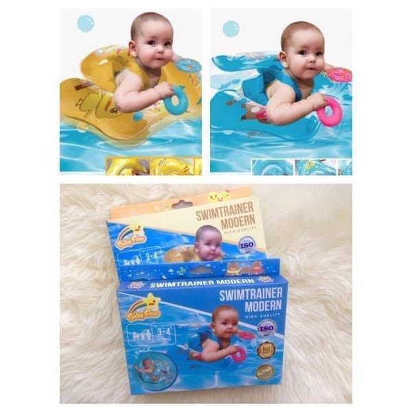 [FREE POMPA] BAN RENANG BAYI BABY FLOW / PELAMPUNG RENANG ANAK / Swim Trainer Babiesfirst swim trainer Doctor Dolphin swim trainer - Ban Renang bayi - Doctor Dolphin Armdands Pelampung