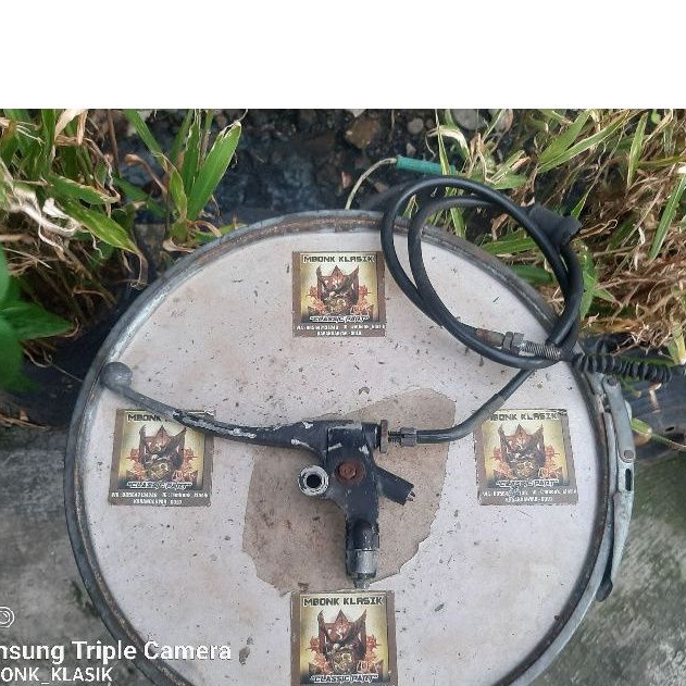 dudukan handle honda tiger lawas lama 2000 ORIGINAL bracket handle tiger tilas dudukan handel tiger 