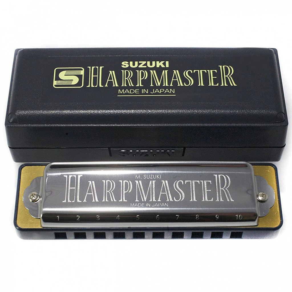 Harmonika Suzuki Harpmaster Kunci D MR-200-D