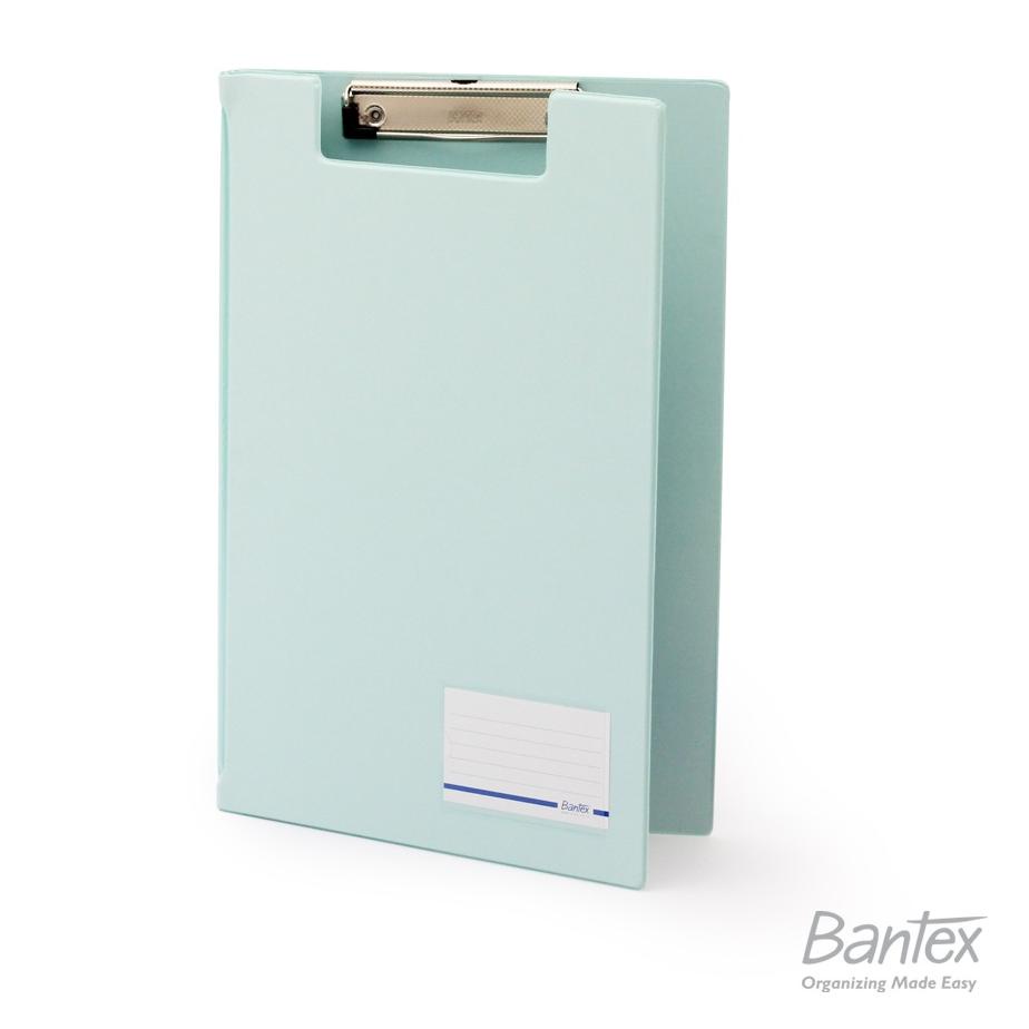 

Baru - Bantex Clipboard with Cover / Clipfolder / Papan Jalan / Papan Ujian A4 F4 Folio Cool Aqua