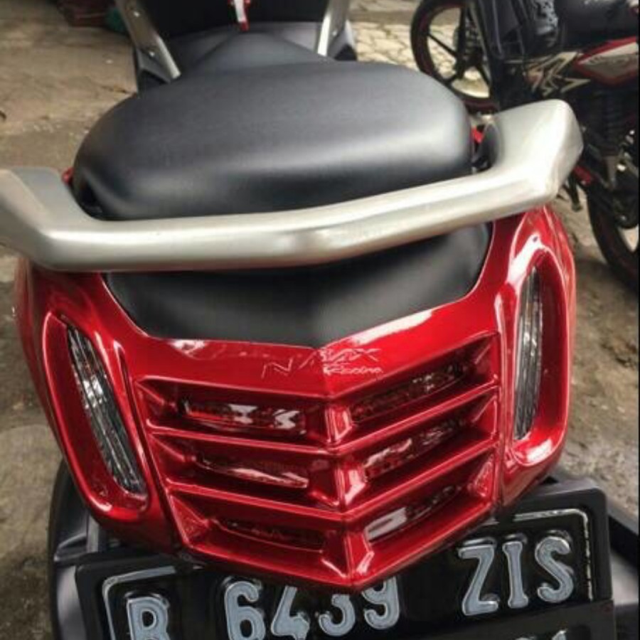 Cover Tutup Lampu Stop Nmax Bahan Super Tutup Lampu Stop Aksesoris Variasi Yamaha Nmax Stop Lamp Old