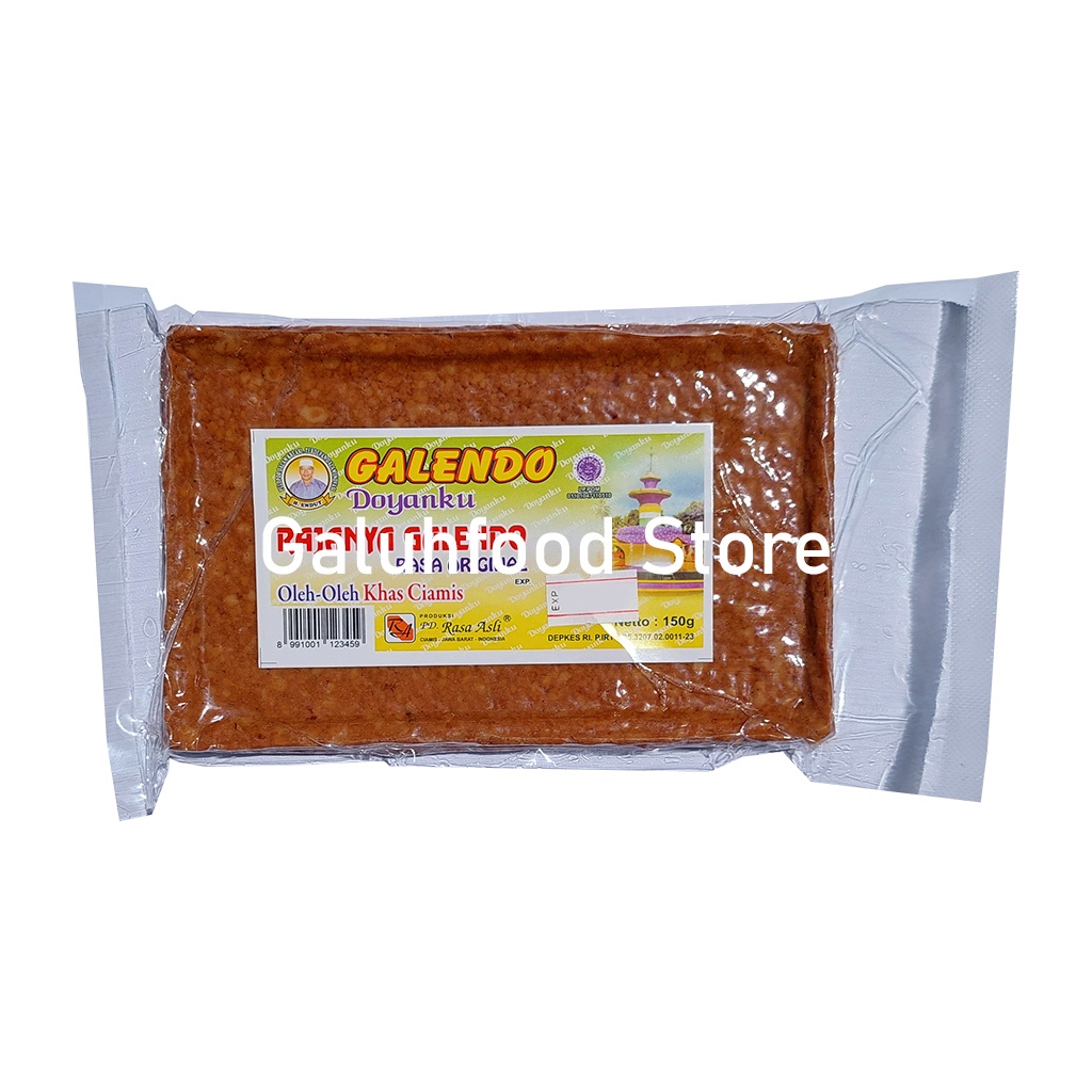

Galendo Ciamis Original Padat Doyanku 150gr