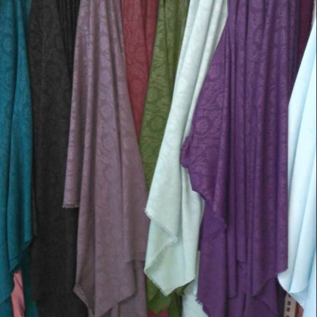 Jilbab Segi4 Wolfis Embost ukr. 115*115