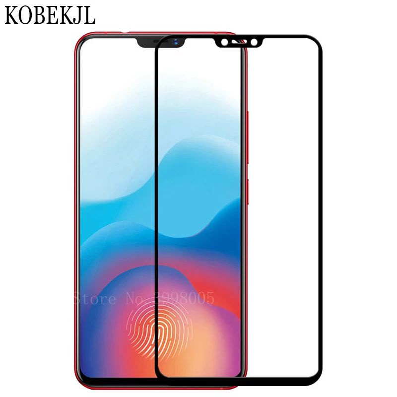 PROMO 3IN1 TEMPERED GLASS LAYAR KAMERA SKIN CARBON VIVO V9 Y81 Y83 TG ANTI GORES FULL SCREEN GUARD