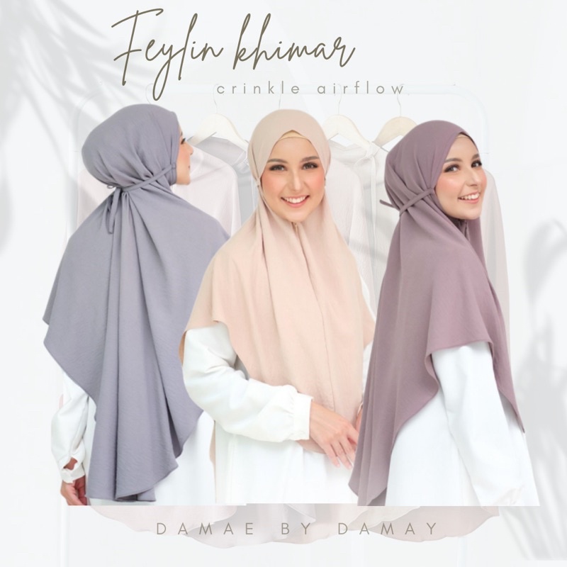 feylin khimar/khimar resleting/khimar jumbo/khimar crinkle/khimar crinkle jumbo/khimar resleting jum