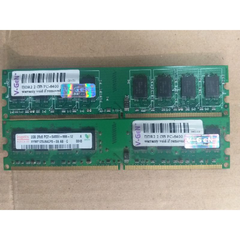 Memory RAM DDR2 2GB Vgen untuk PC