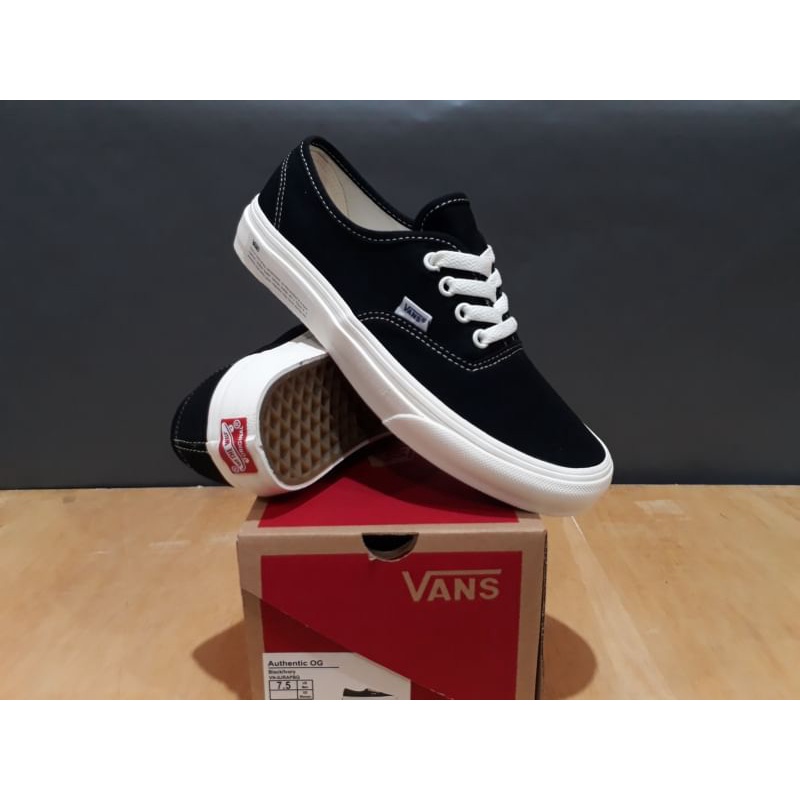 Vans Slipon side wall chekerboard Authentic OG Black White