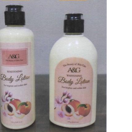 ♩ Aroma PEACH whitening body lotion A&G ✲