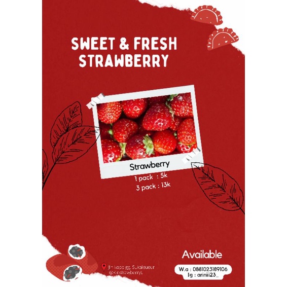 

Sweet&FreshStrawberry