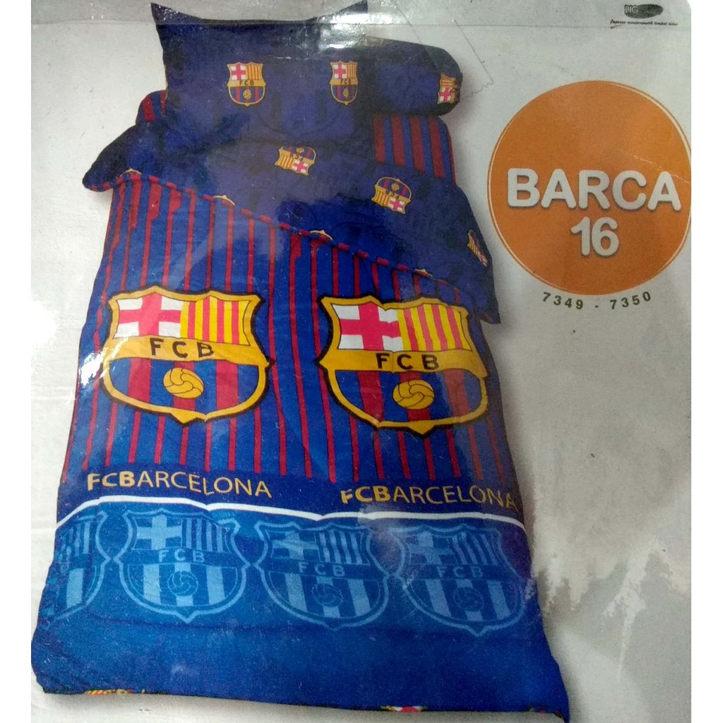 Dijual Sprei California Motif Barca 16 100 cm x 200 cm Murah