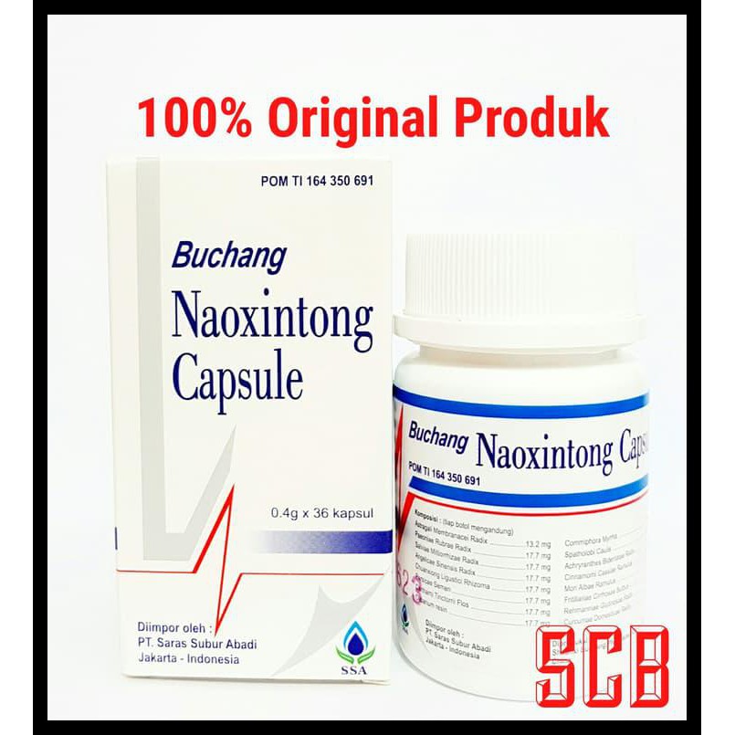 Buchang Naoxintong Capsule / Kapsul