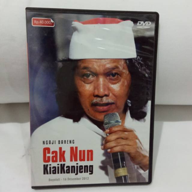 Dvd maiyah/ngaji bareng bersama caknun & kiai kanjeng