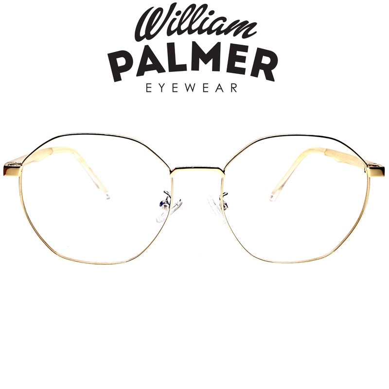 William Palmer Kacamata Pria Wanita Metal 3060  Yellow