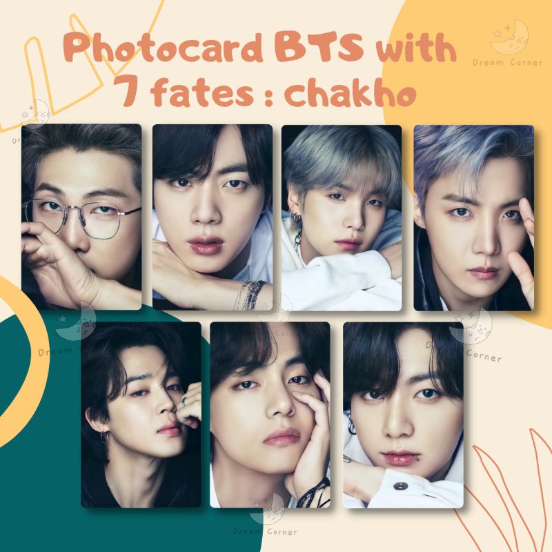 Photocard BTS with 7 fates : chakho✨