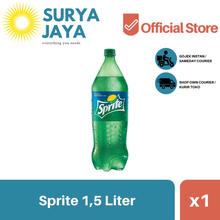 

Distributor Sprite 1,5 Liter (1pcs) - Agen Sprite 1.5L