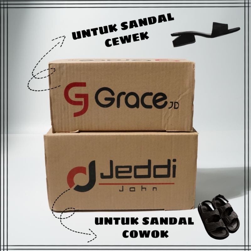 Kotak/ Box/ Dus Sepatu Sandal