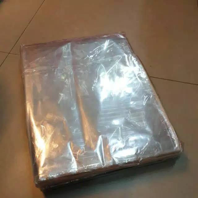 Plastik OPP + Lem 30x40cm Plastik Bening Bungkus Baju Plastik bungkus baju