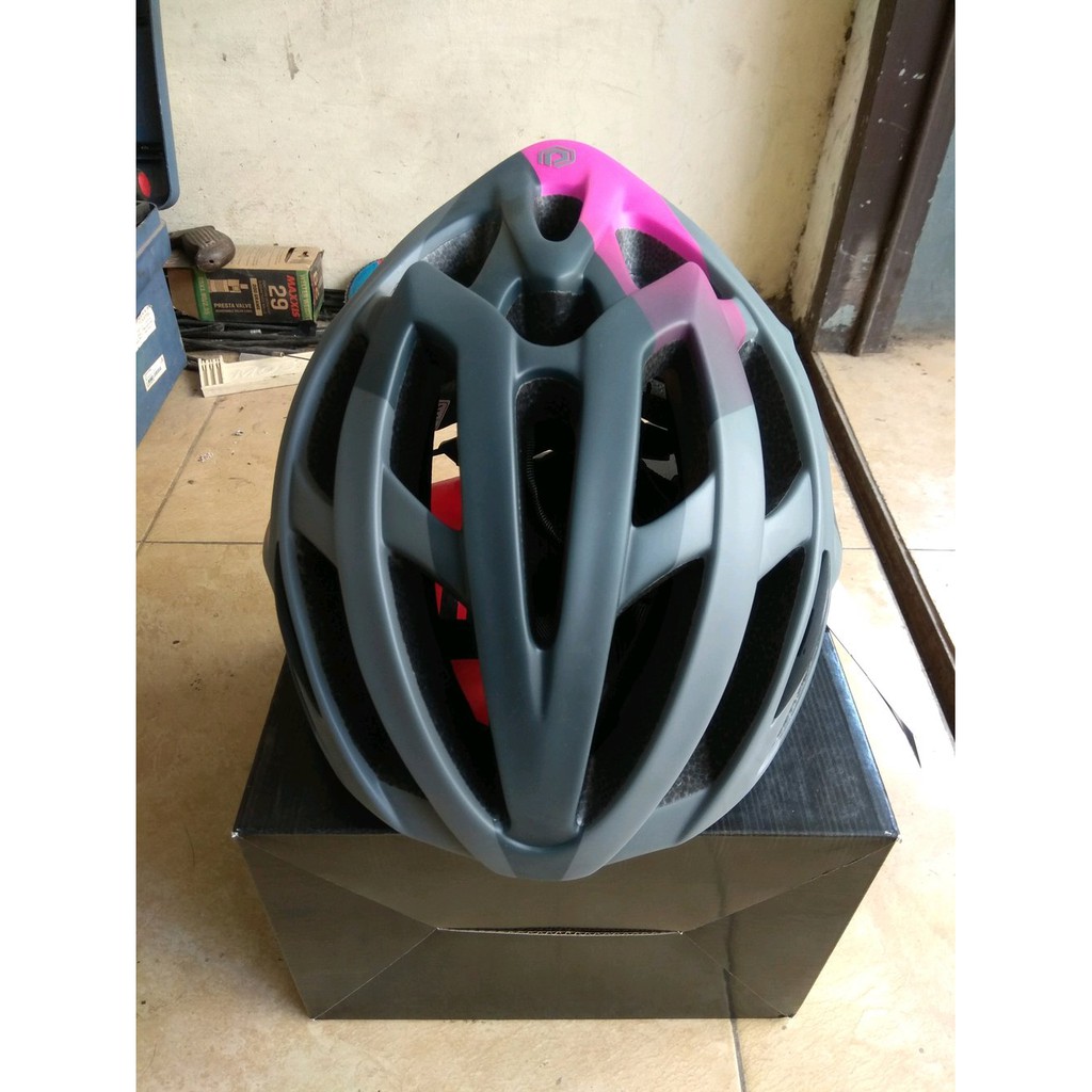 FADA -  HELM POLYGON RUSTLE MATT    HELM POLYGON ROADBIKE   HELM SEPEDA BALAP