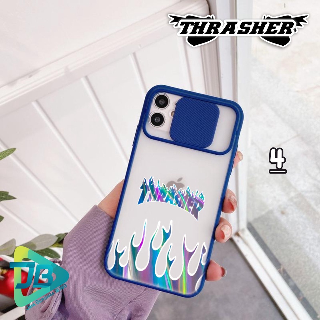 SOFTCASE SLIDE KAMERA THRASHER OPPO VIVO SAMSUNG XIAOMI REALME IPHONE ALL TYPE JB4854