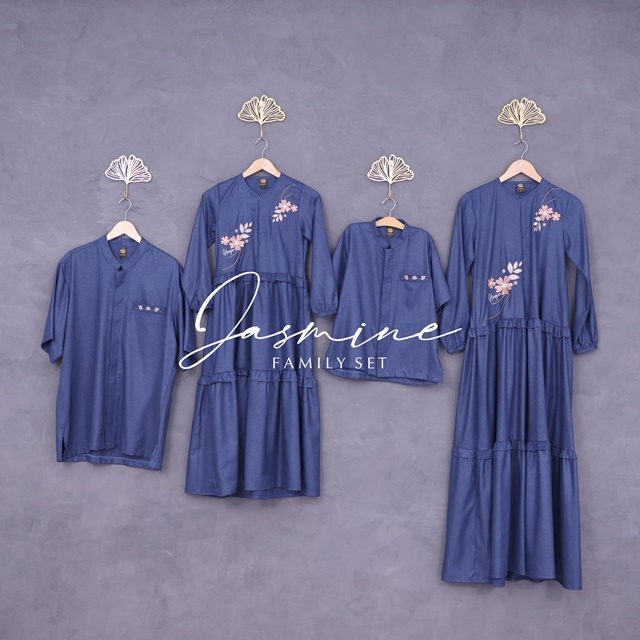 JASMINE Family Set NAVY by Hagia Indonesia