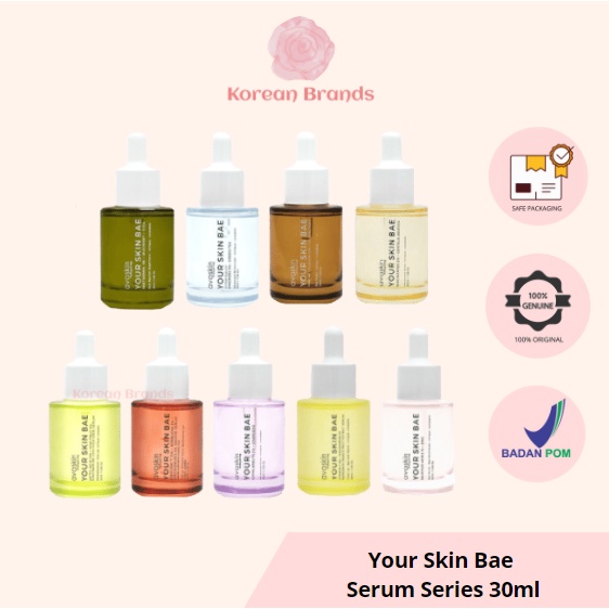 Avoskin Your Skin Bae Serum Hyacross Niacinamide Marine Collagen Niacinamide Salicylic Acid Pathenol Vitamin C Lactid acid Azeclair Alpha Arbutin