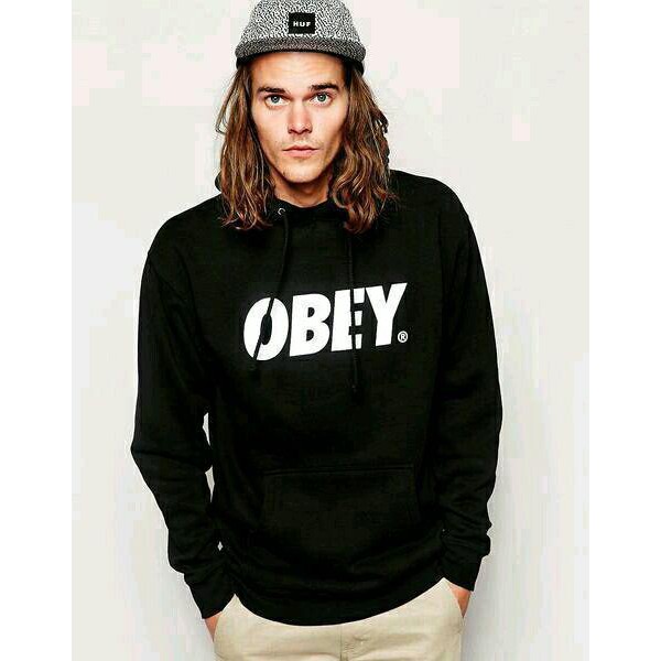  JAKET OBEY BIG SIZE S M L XL 2XL 3XL 4XL 5XL / JAKET OBEY JUMBO FLEECE TEBAL / SWEATER HOODIE OBEY