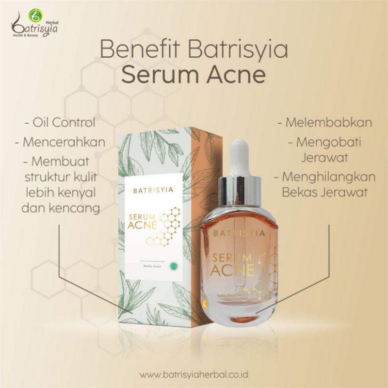 SERUM ACNE BATRISYIA/SERUM UNTUK JERAWAT DAN BEKAS JERAWAT/SERUM UNTUK BOPENG/ PENGHILANG BOPENG/ Batrisyia serum acne