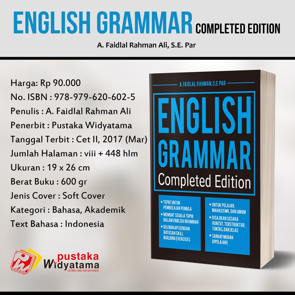 Jual English Grammar Completed Edition (Ed Terbaru) | Shopee Indonesia