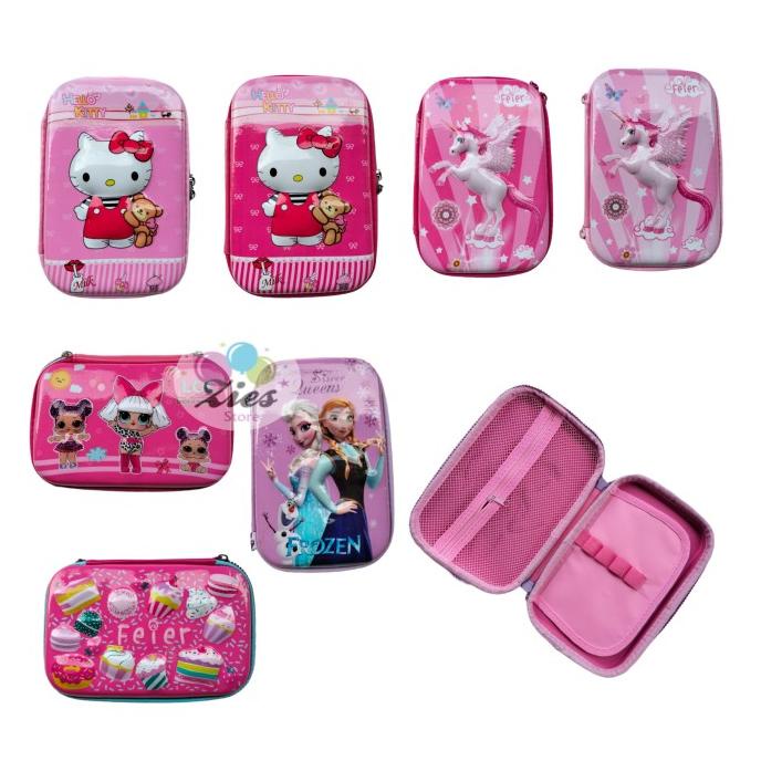 

Office & Stationery | Alat Tulis | Kotak Pensil Karakter 3D / Tempat Pensil Karakter Hello Kitty,Unicorn | Best Seller