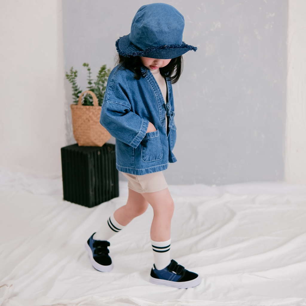 CANDYPOPS Sepatu Anak Hali Navy