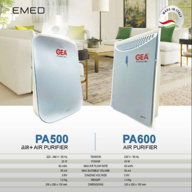Makassar - GEABABY EMED Air Purifier PA 500 PA 600