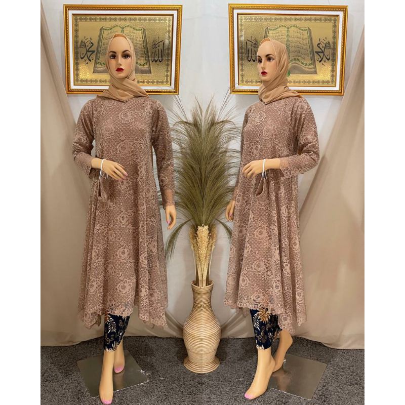 KEBAYA TERBARU//KEBAYA PESTA KONDANGAN//STELAN KEBAYA TUNIK//SET KEBAYA SABRINA ORIGINAL BY MUTIARA