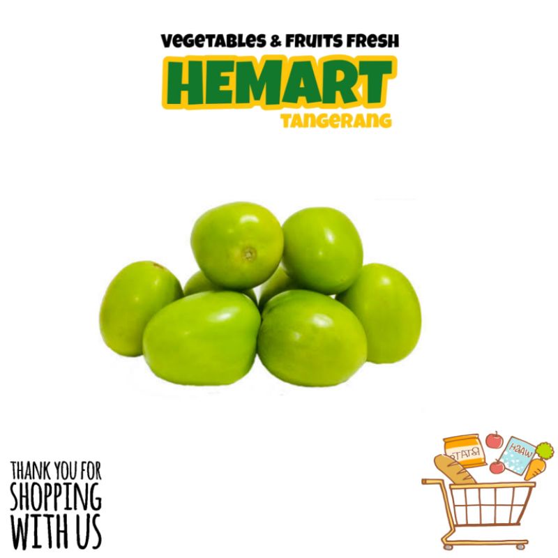 

Tomat Hijau Segar 250 gr